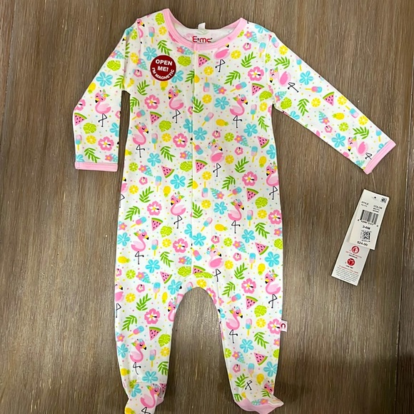 Other - EASY = MAGNETIC CLOSE Baby Pajamas 3-6 Months